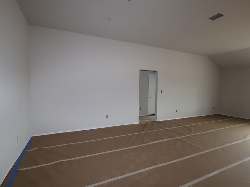 In-progress construction of a new home in Carillon, Manor, TX (Image 14).