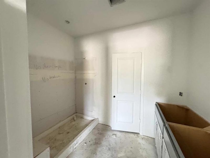 Primary Bathroom Construction Progress