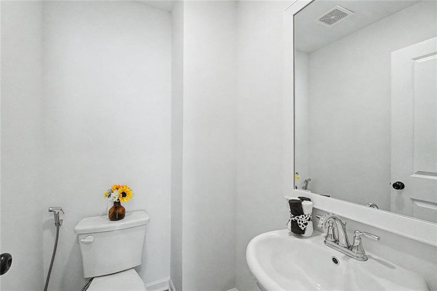 Furnished interior view inside a new home in , Atlanta (Image 32).