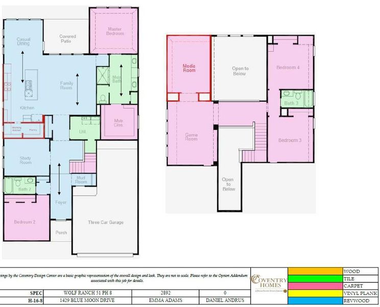 Floorplans - Representative Photo Floorplans - Representative Photo