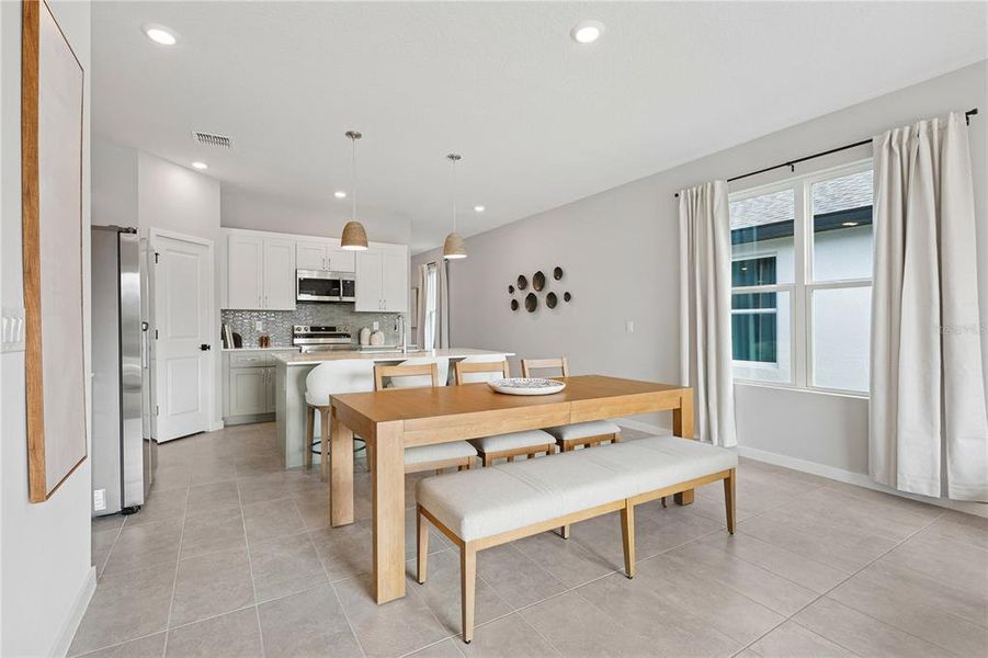 Furnished interior view inside a new home in Sabana Reserve, Ocala (Image 9).