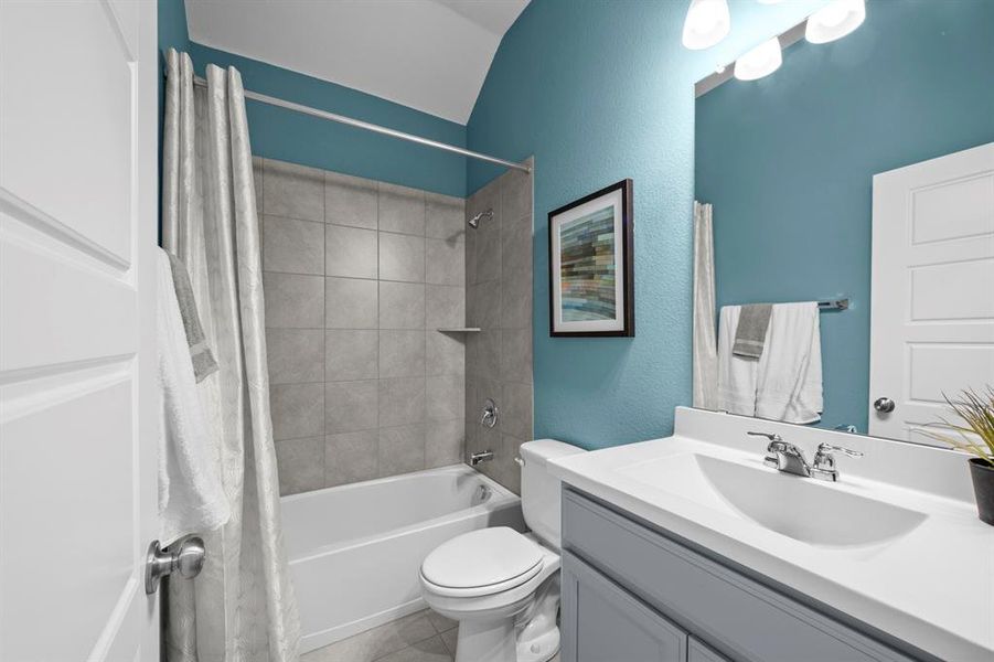 Furnished interior view inside a new home in Tavolo Park Cottages, Fort Worth (Image 12).