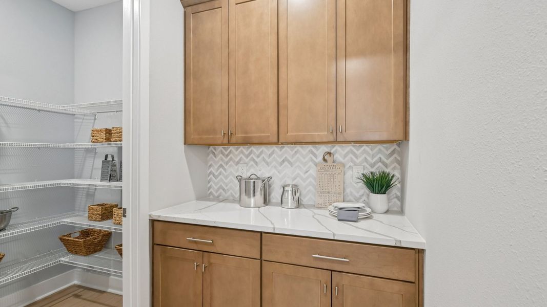 Representative furnished interior of a home built from the Marigold by DRB Homes in Ardisia Park, New Smyrna Beach (Image 32).