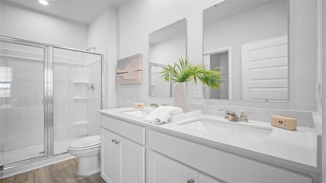 Furnished interior view inside a new home in Derby Creek, Ocala (Image 8). Furnished interior view inside a new home in Derby Creek, Ocala (Image 8).