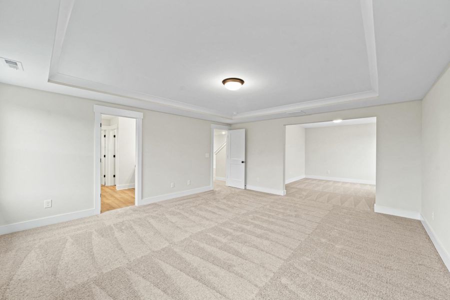 Spacious, unfurnished interior of a new home in Monterra, Kernersville (Image 39).