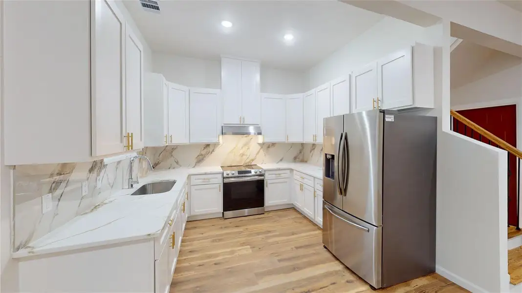 Furnished interior view inside a new home in , Cleveland (Image 3).