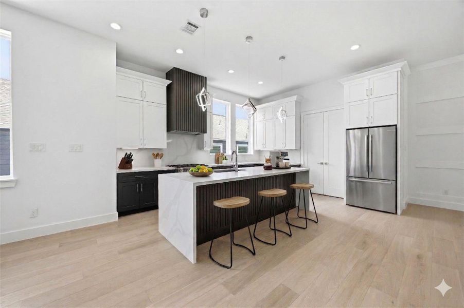 Furnished interior view inside a new home in , Houston (Image 14).