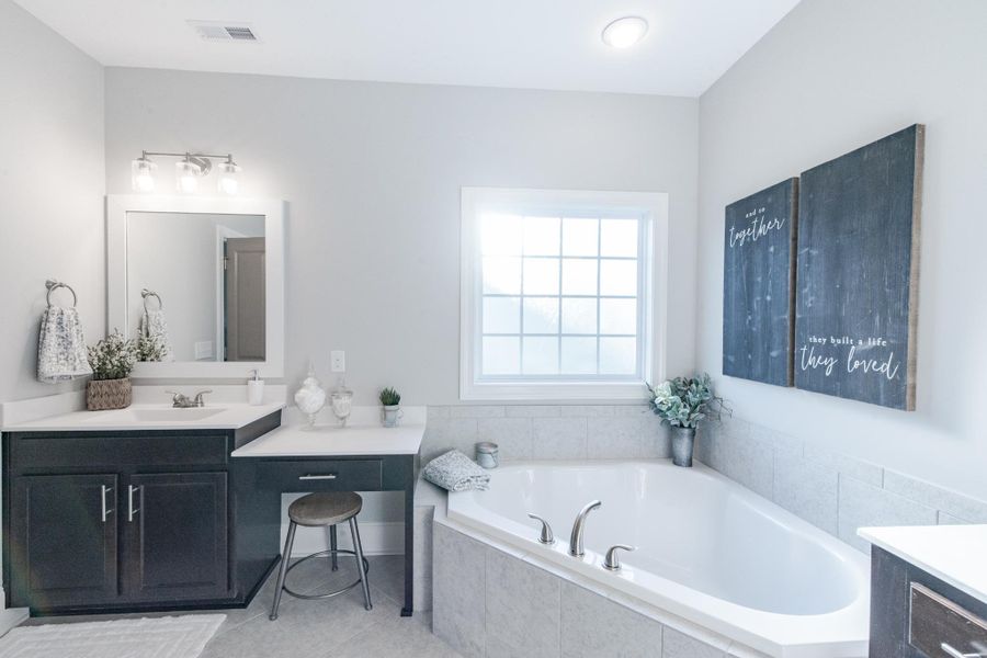Representative furnished interior of a home built from the Helmsley by Bill Clark Homes in The Sanctuary at Sunset Beach, Sunset Beach (Image 73). Representative furnished interior of a home built from the Helmsley by Bill Clark Homes in The Sanctuary at Sunset Beach, Sunset Beach (Image 73).