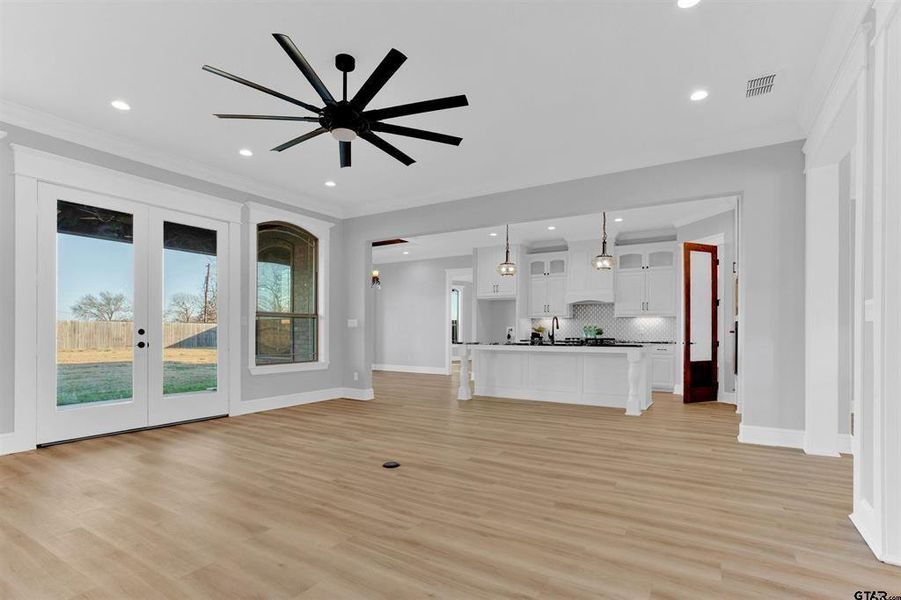Spacious, unfurnished interior of a new home in , Hideaway (Image 24).