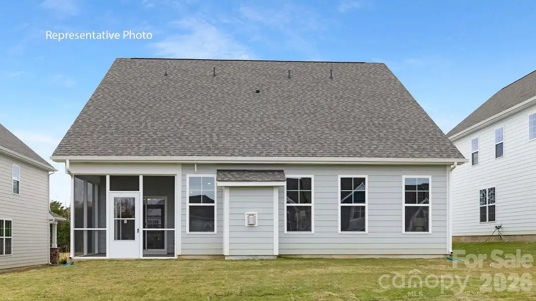 Exterior details and patio area of a home in Sylvan Creek, Denver (Image 4).