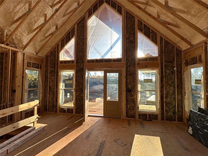 In-progress construction of a new home in , Talking Rock, GA (Image 15).