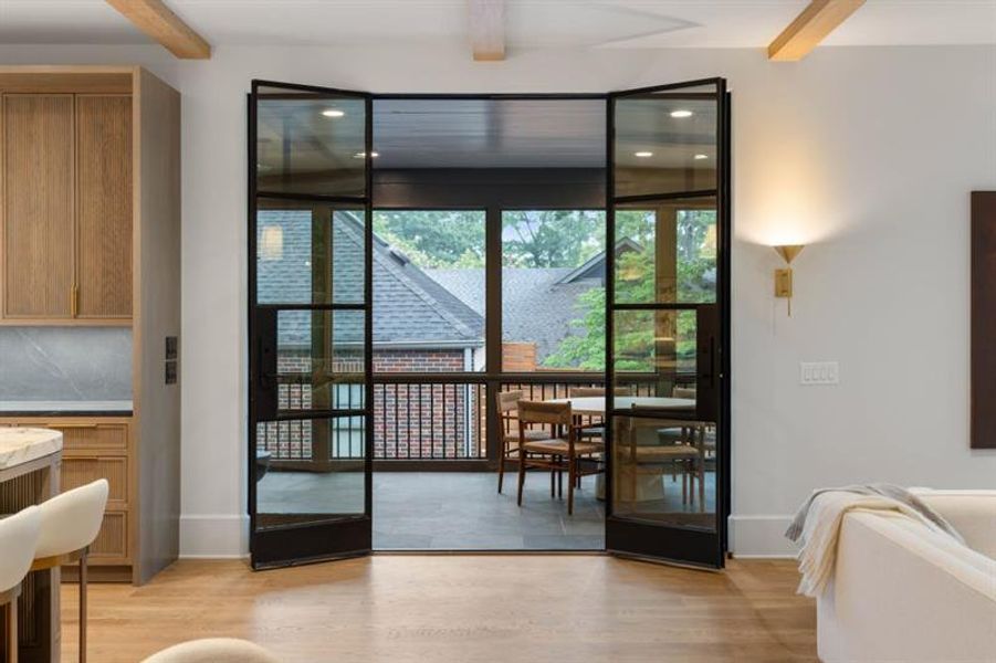 Furnished interior view inside a new home in , Atlanta (Image 67).
