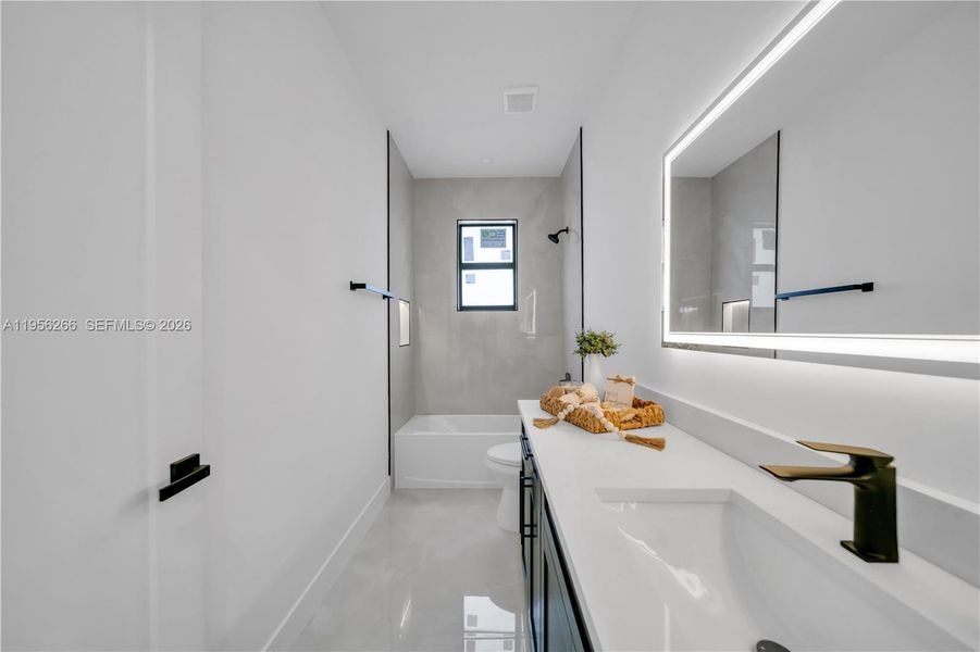 Furnished interior view inside a new home in , Lehigh Acres (Image 17).