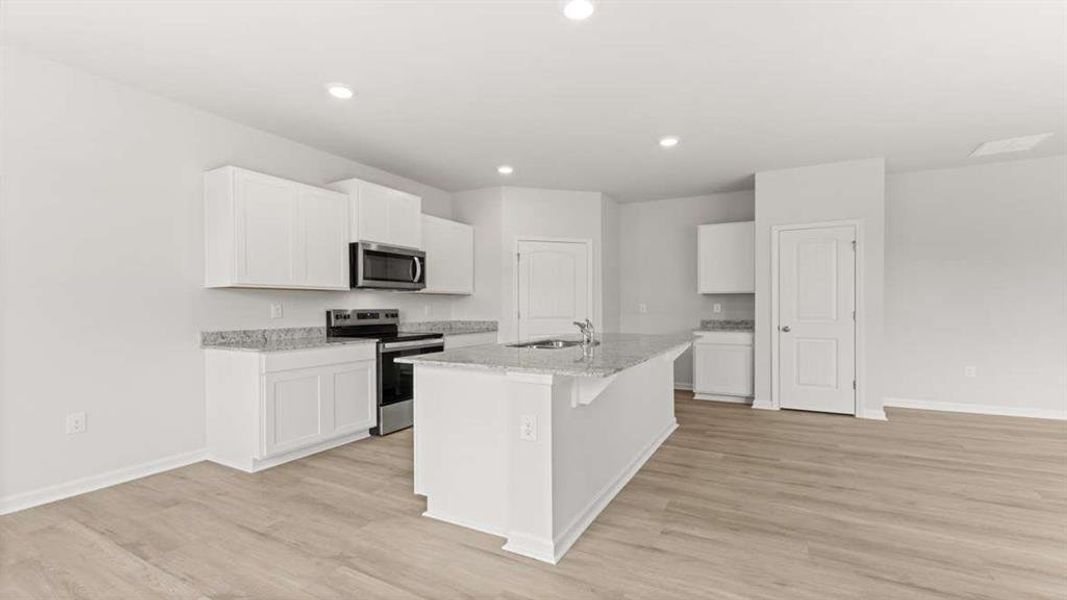 Furnished interior view inside a new home in Sherwood Manor, College Park (Image 4).