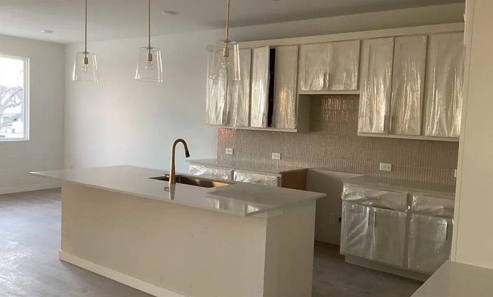 Kitchen Construction Progress featuring the Serene Collection Kitchen Construction Progress featuring the Serene Collection