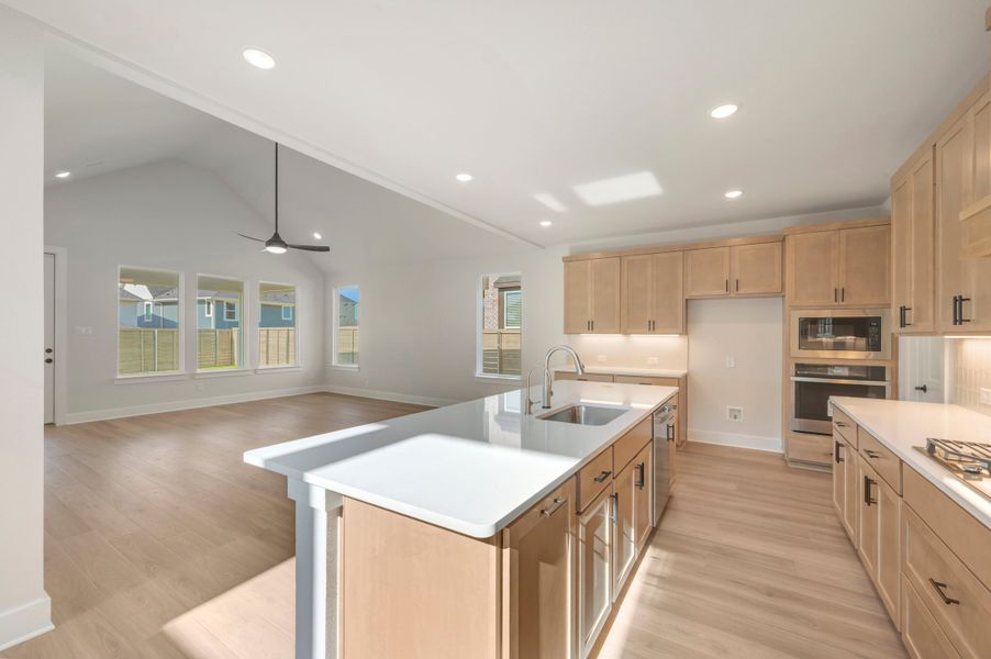 Furnished interior view inside a new home in Treeline, Justin (Image 7).