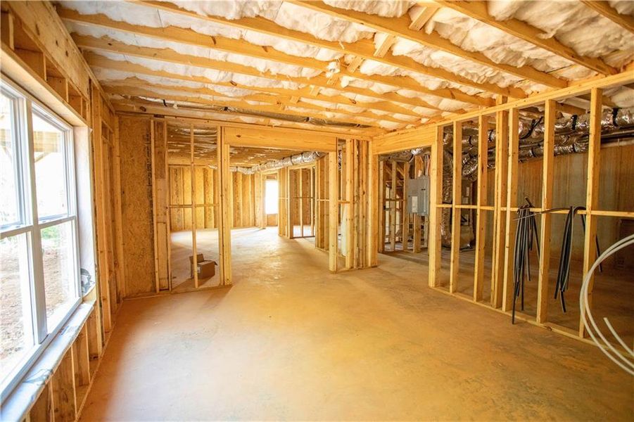 In-progress construction of a new home in , Villa Rica, GA (Image 40). In-progress construction of a new home in , Villa Rica, GA (Image 40).