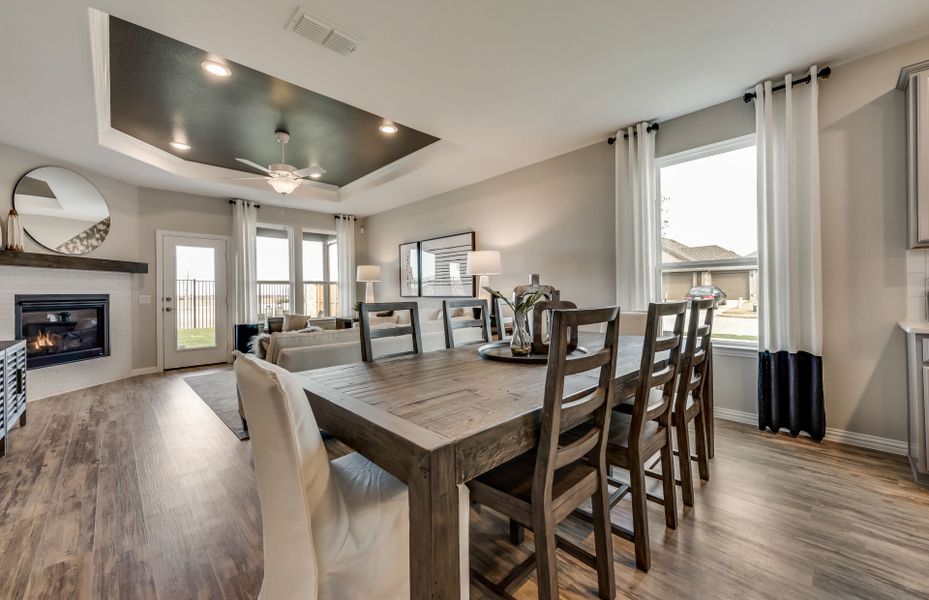 Furnished interior view inside a new home in Rosemary Fields, Godley (Image 13).
