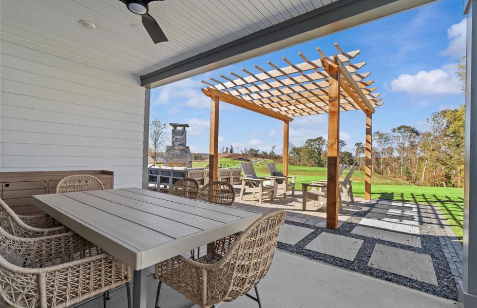 Representative exterior details of a home built from the Mainstay by Del Webb in Del Webb Greenville, Greenville (Image 1).