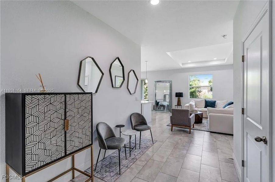 Furnished interior view inside a new home in , Labelle (Image 10).