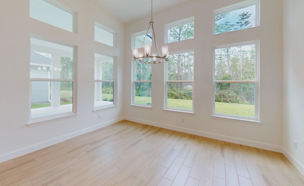 Spacious, unfurnished interior of a new home in Woodhaven, Port Orange (Image 26).