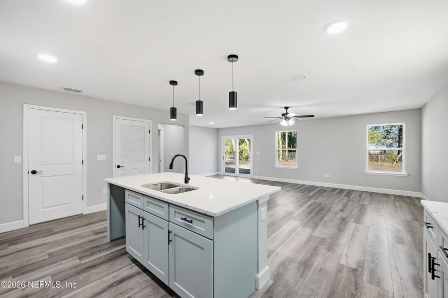 Furnished interior view inside a new home in , Jacksonville (Image 7).