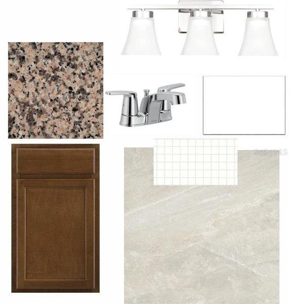 Sample of building materials used in homes in Gracewater at Sarasota, Sarasota (Image 8).