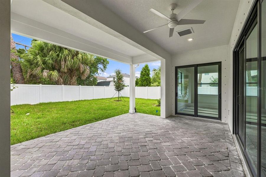 Exterior details and patio area of a home in , Tampa (Image 25). Exterior details and patio area of a home in , Tampa (Image 25).