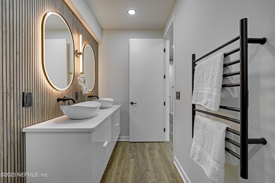 Furnished interior view inside a new home in , Jacksonville (Image 32).