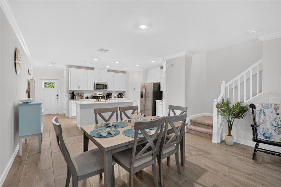 Furnished interior view inside a new home in Southshore Bay Active Adult, Wimauma (Image 42).