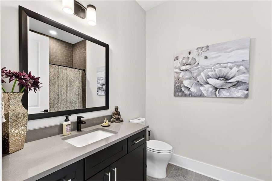 Furnished interior view inside a new home in , Atlanta (Image 40).