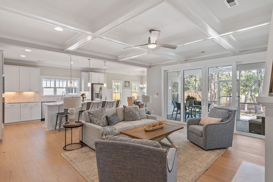 Furnished interior view inside a new home in Osprey Landing, Southport (Image 9).