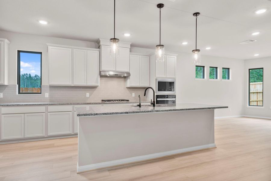 Furnished interior view inside a new home in Wildtree, Magnolia (Image 10).