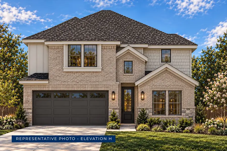 Representative exterior photo of a completed home built from the Ford F by First Texas Homes in Spiritas Ranch, Little Elm, TX (Image 24).