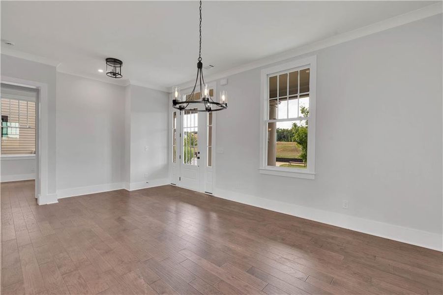 Spacious, unfurnished interior of a new home in Eastmore, Conyers (Image 41).