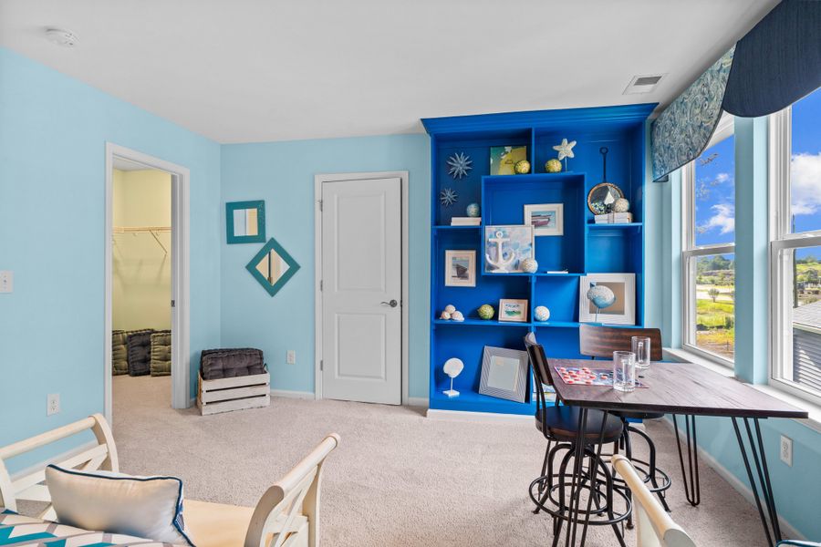 Representative furnished interior of a home built from the The Cherry Grove by Chesapeake Homes in The Willows, Loris (Image 34).