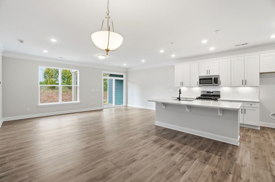 Spacious, unfurnished interior of a new home in Harrisburg Village Townhomes, Harrisburg (Image 43).