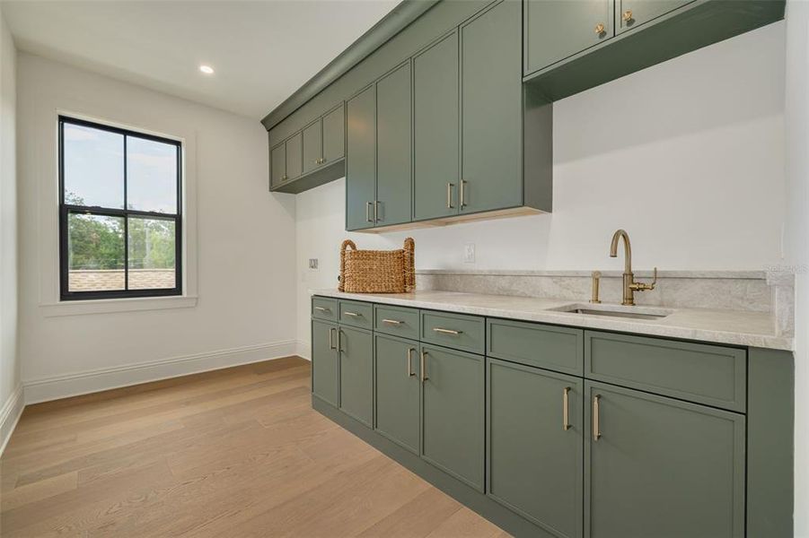 Furnished interior view inside a new home in , St. Petersburg (Image 12).