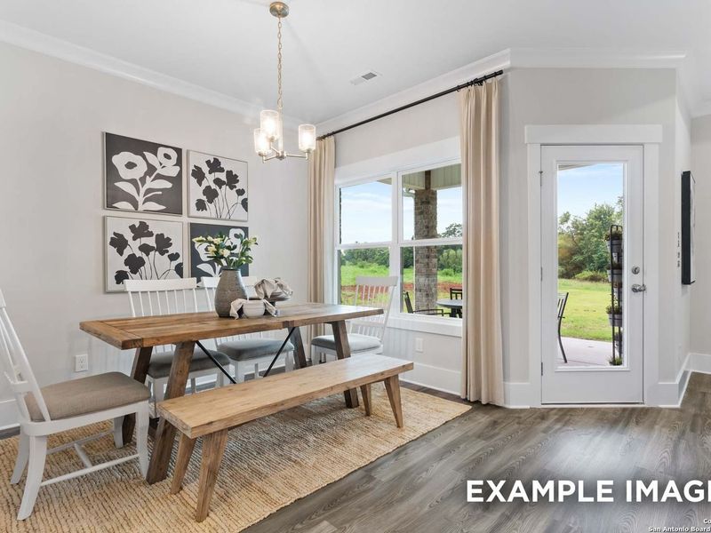 Furnished interior view inside a new home in Hannah Heights, Seguin (Image 15). Furnished interior view inside a new home in Hannah Heights, Seguin (Image 15).