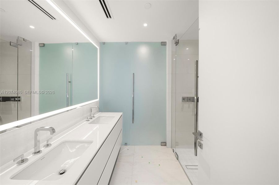 Furnished interior view inside a new home in , Miami (Image 6).