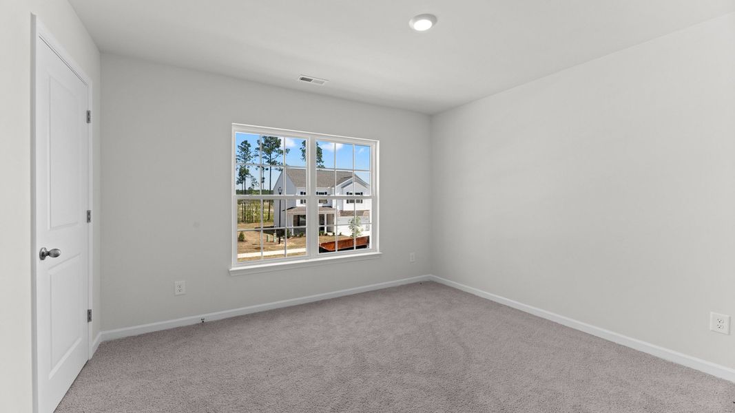 Spacious, unfurnished interior of a new home in Beaver Dam Crossing, Bailey (Image 27). Spacious, unfurnished interior of a new home in Beaver Dam Crossing, Bailey (Image 27).
