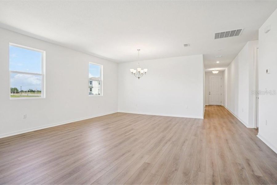 Spacious, unfurnished interior of a new home in Trailside, Mount Dora (Image 16). Spacious, unfurnished interior of a new home in Trailside, Mount Dora (Image 16).