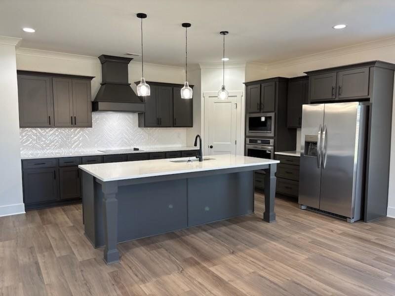 Furnished interior view inside a new home in Magnolia Ridge, Monroe (Image 3).