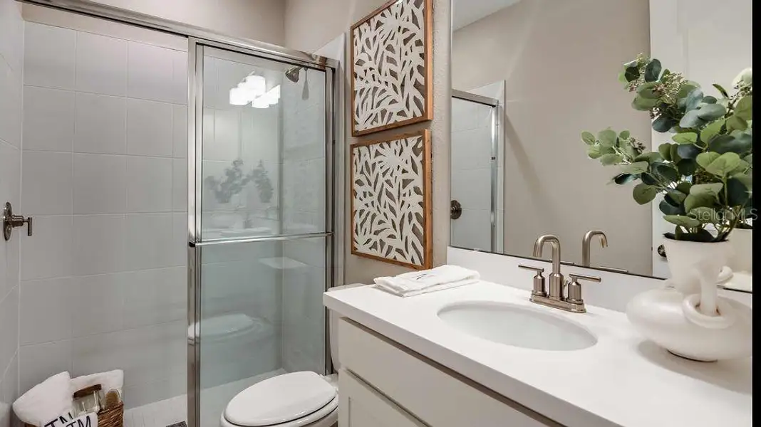 Furnished interior view inside a new home in Colbert Landings, Palm Coast (Image 20). Furnished interior view inside a new home in Colbert Landings, Palm Coast (Image 20).