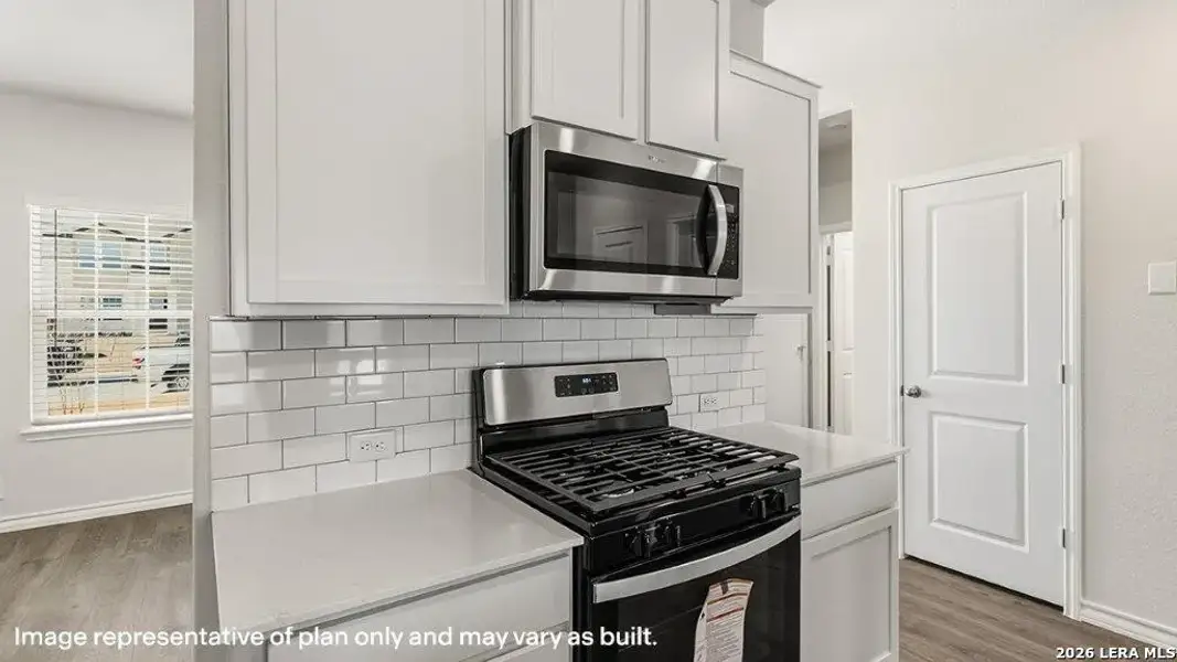 Furnished interior view inside a new home in Brookstone Creek, San Antonio (Image 9).