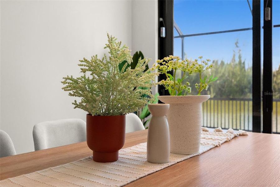 Close-up of interior finishes inside a home in , Port Charlotte (Image 23).