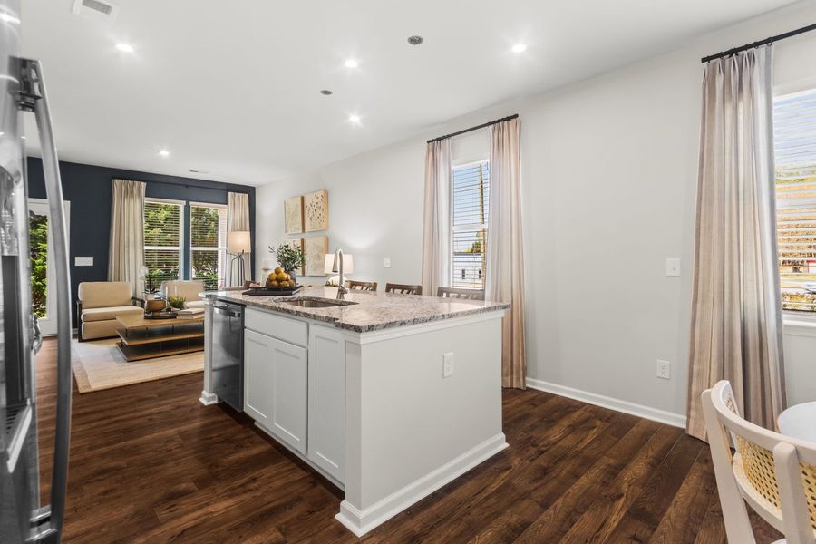 Furnished interior view inside a new home in Ashwood Meadows, Boiling Springs (Image 8).