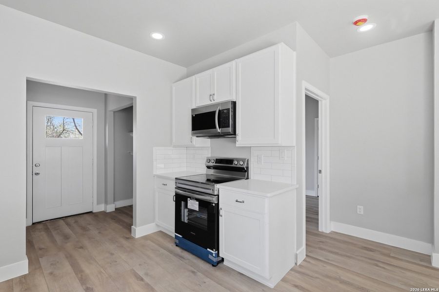 Furnished interior view inside a new home in , San Antonio (Image 3).