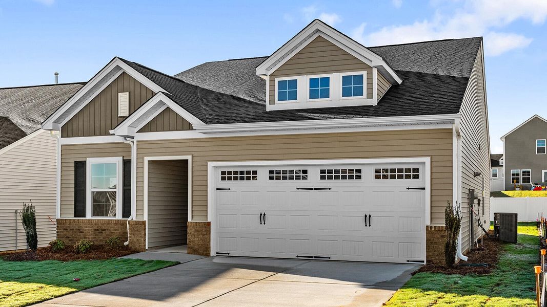 Front exterior of a new home in , Summerville, SC, highlighting curb appeal (Image 15).