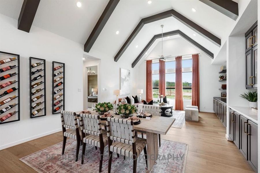 Furnished interior view inside a new home in Sonoma Verde: 60ft. lots, McLendon-Chisholm (Image 15).